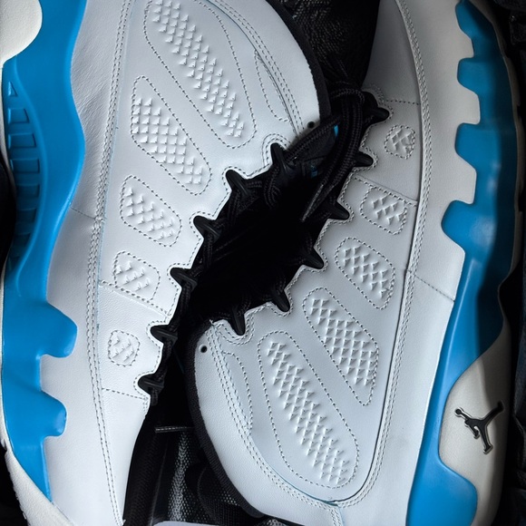Jordan Other - Men's White and Blue Athletic Shoes